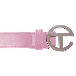 TELFAR Logo belt bubblegum